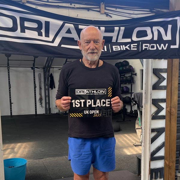 Triathlon winner at Driathlon